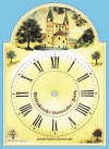 Faller-Uhren Lackschilduhr Motiv Stiftskirche Gernrode ber 1000 jahre alt  ein Bauwerk aus ottonischer Zeit